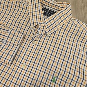 Polo Ralph Lauren Men's Button Down Shirt XL Blake Multicolor Check Plaid